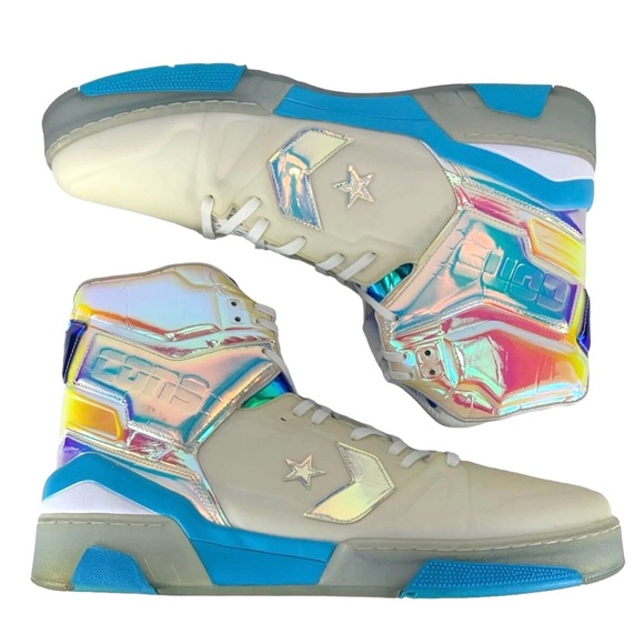 Converse Men’s ERX 260 Impress Hi Size 17 Iridescent Basketball Sneakers - Picture 8 of 11